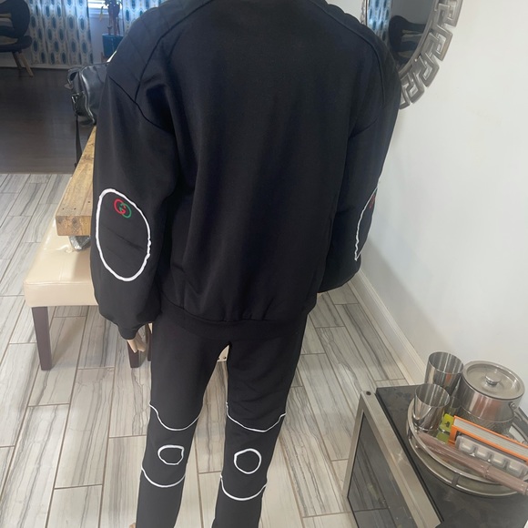 Gucci Technical Jacket w/GG Logo Elbow Pads - Picture 11 of 14